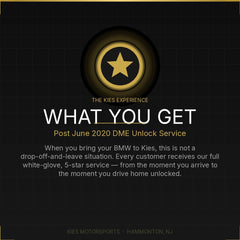 Kies-Motorsports Kies Motorsports Services USA DME Unlock Service JUNE 2020+ and Newer (B46, B48, B58, S58, N63, & S63)