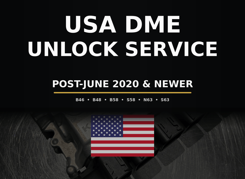 Kies-Motorsports Kies Motorsports Services USA DME Unlock Service JUNE 2020+ and Newer (B46, B48, B58, S58, N63, & S63)