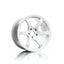 Kies-Motorsports Kies Motorsports Titan 7  T-D6e Wheel  18x10.5 /Offset +25/ 5x120 E46 M3 / Speedline White / SQUARE