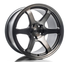 Kies-Motorsports Kies Motorsports Titan 7  T-D6e Wheel  18x10.5 /Offset +25/ 5x120 E9X M3 / Hybrid Dark Machine / SQUARE