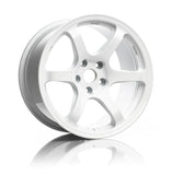 Kies-Motorsports Kies Motorsports Titan 7 T-D6e Wheel 18x10/Offset +25/ 5x120 E46 M3 / E9X M3 / Speedline White / SQUARE
