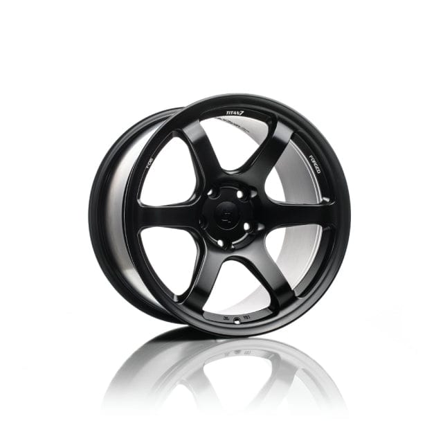 Kies-Motorsports Kies Motorsports Titan 7 T-D6e Wheel 19x10.5/Offset +34/ 5x120 F8X M3/M4 / Machine Black / REAR Main image