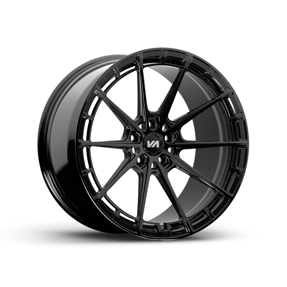 Kies-Motorsports Kies Motorsports VARIANT Evo Forged Wheels for PORSCHE 992 911 CARRERA + Michelin PS4 Tire Package No TPMS / Gloss Black / Aure