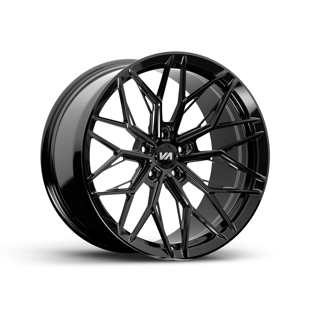 Kies-Motorsports Kies Motorsports VARIANT Evo Forged Wheels for PORSCHE 992 911 CARRERA + Michelin PS4 Tire Package No TPMS / Gloss Black / Maxim