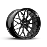 Kies-Motorsports Kies Motorsports VARIANT Evo Forged Wheels for PORSCHE 992 911 CARRERA + Michelin PS4 Tire Package No TPMS / Gloss Black / Maxim