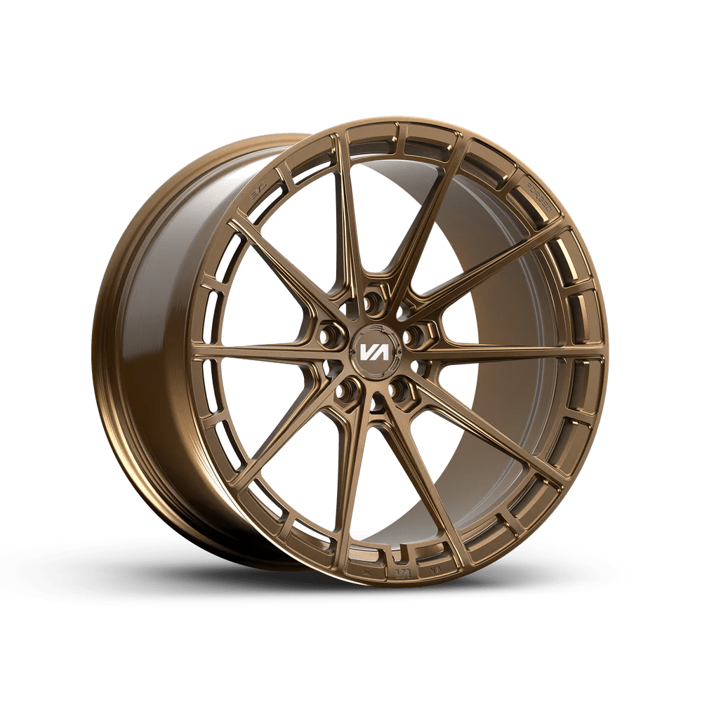 Kies-Motorsports Kies Motorsports VARIANT Evo Forged Wheels for PORSCHE 992 911 CARRERA + Michelin PS4 Tire Package No TPMS / Gloss Bronze / Aure