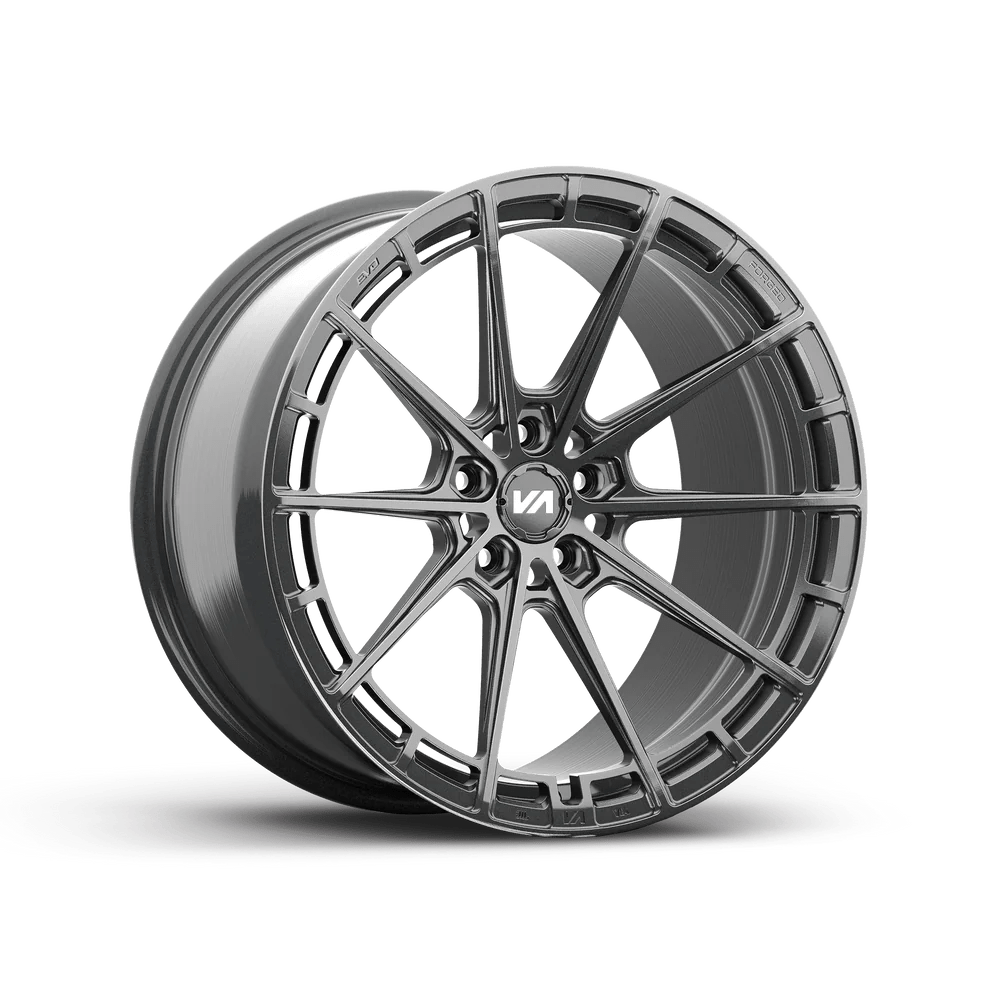 Kies-Motorsports Kies Motorsports VARIANT Evo Forged Wheels for PORSCHE 992 911 CARRERA + Michelin PS4 Tire Package No TPMS / Gloss Gunmetal / Aure