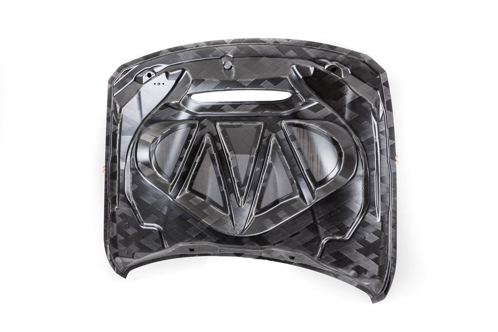 Kies-Motorsports Krass Tecknik Krass Tecknik V2 GTS Hood Wide Panel Carbon Fiber