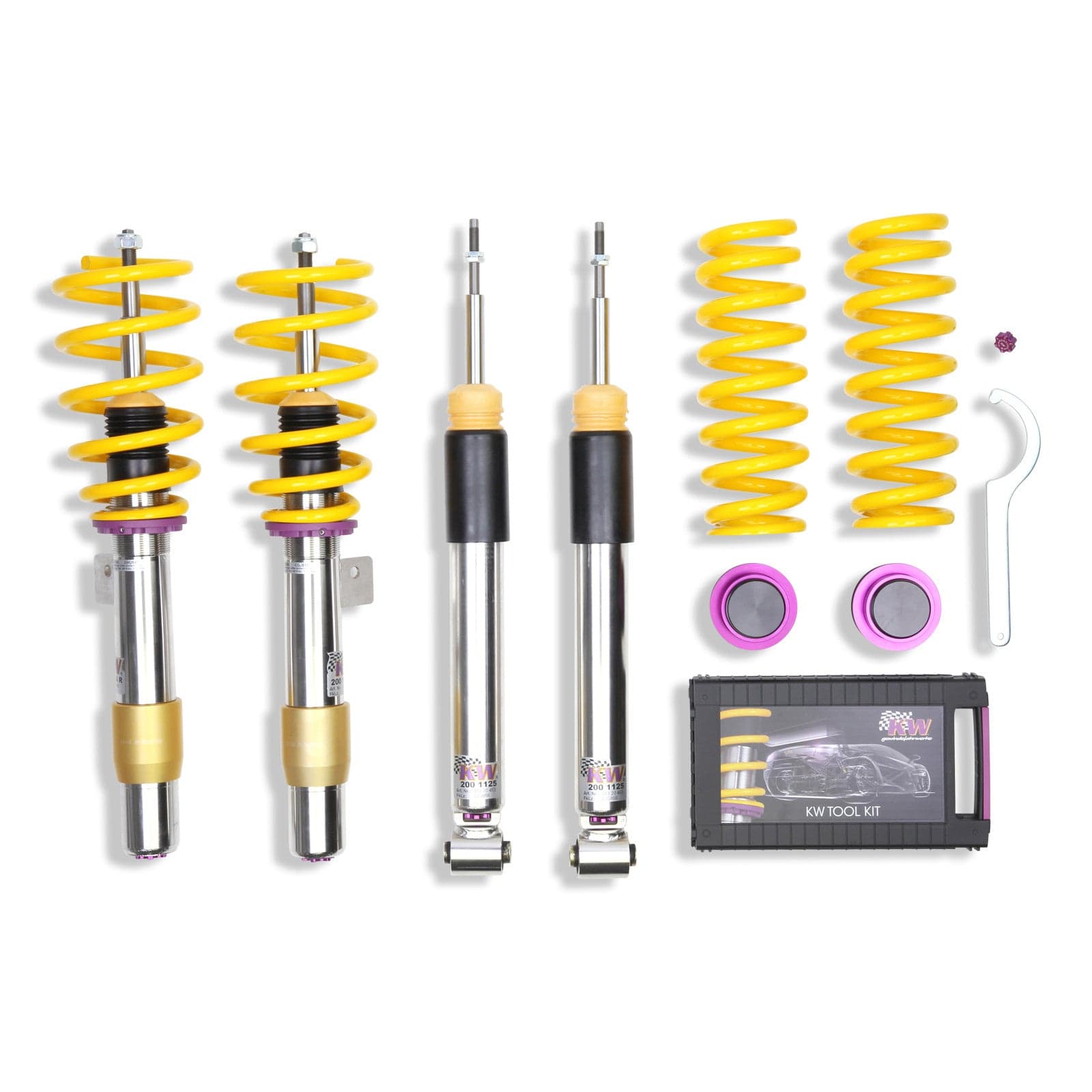 Kies-Motorsports KW KW 11-12 BMW 1 Series M Coupe (E82) / 08-13 BMW M3 (E90/E92) V3 Coilover Kit Main image