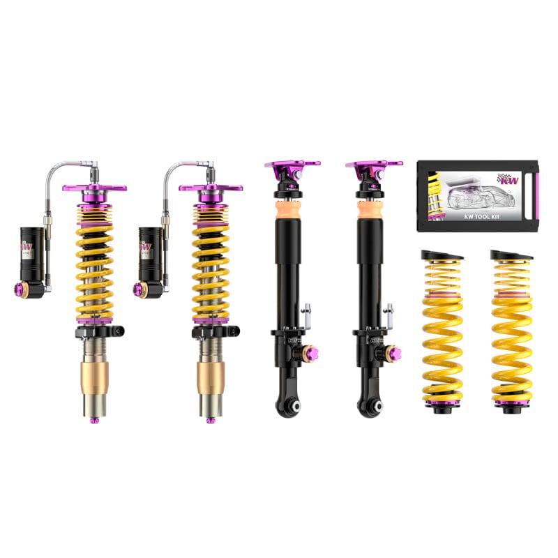 Kies-Motorsports KW KW 2021+ BMW M3 (G80) Sedan 2WD / M4 (G82) Coupe 2WD (Incl. Comp) V4 Clubsport Coilover Kit 3-Way Main image