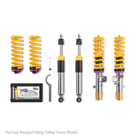 Kies-Motorsports KW KW Audi A4 / S4 (B8) w/ Electronic Damping Control KW V3 Leveling Coilover Bundle