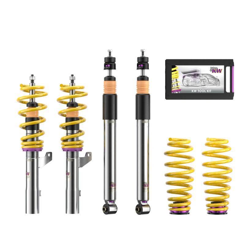 Kies-Motorsports KW KW BMW 4 Series Gran Coupe (G26) excluding i4 4WD w/ Electronic Dampers V3 Coilover Kit Bundle Main image