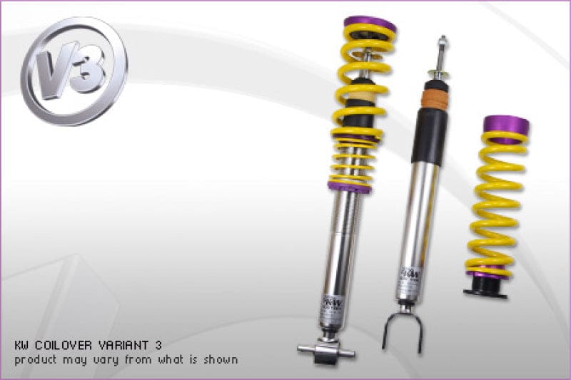 Kies-Motorsports KW KW Coilover Kit V3 Porsche 911 (997) Carrera w/ PASM (Must Deactivate PASM)