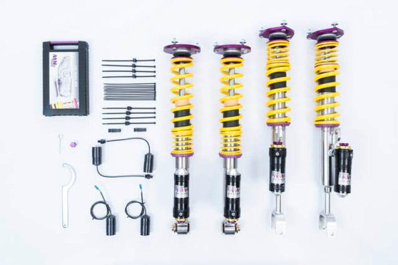 Kies-Motorsports KW KW Coilover Kit V4 2013+ BMW M5/F10 (5L) Sedan with Electronic Suspension Main image