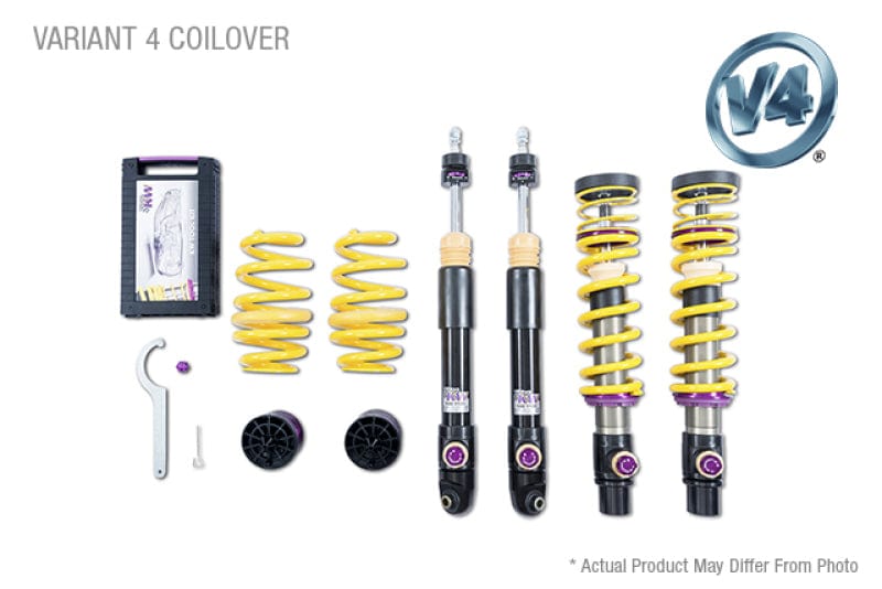 Kies-Motorsports KW KW Coilover Kit V4 2015 BMW M3 (F80) / M4 (F82) w/ Electronic Suspension