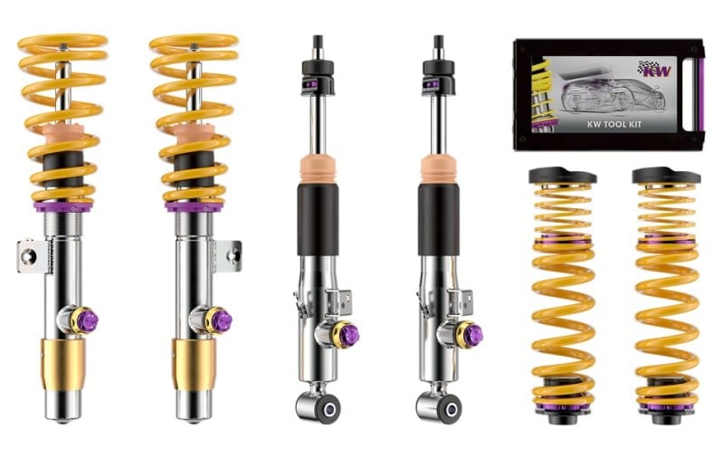 Kies-Motorsports KW KW Coilover Kit V4 2021+ BMW M3 (G80) Sedan 2WD incl. M3 Competition Main image