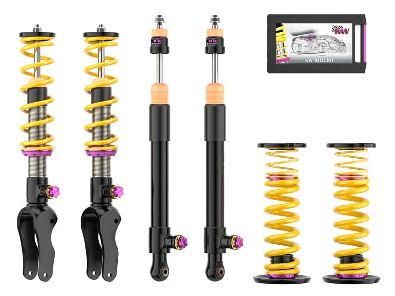KW Coilover Kit V4 2021+ Porsche Taycan (Y1A) Sedan 2WD (Without Air Suspension) Secondary image