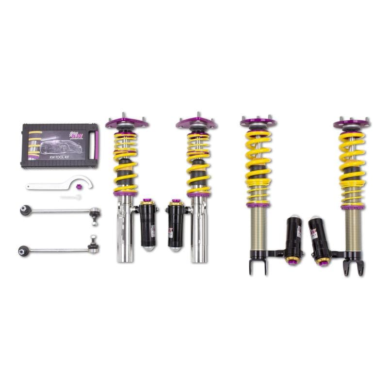 Kies-Motorsports KW KW Porsche 911 997 Carrera 4/4S Turbo Clubsport Coilover Kit 3-Way Main image