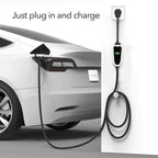 Kies Motorsports — rear angle view of Lectron Level 1 / Level 2 Charger (16A / 32A) - with Dual Plugs (NEMA 5-15 & 14-50)