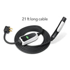 Kies Motorsports — alternate angle of Lectron Level 1 / Level 2 Charger (16A / 32A) - with Dual Plugs (NEMA 5-15 & 14-50)