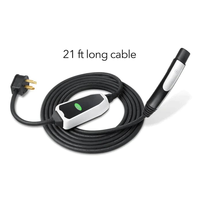 Kies Motorsports — alternate angle of Lectron Level 1 / Level 2 Charger (16A / 32A) - with Dual Plugs (NEMA 5-15 & 14-50)