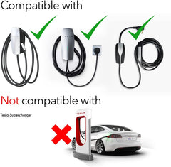 Kies-Motorsports Lectron Lectron - Tesla to J1772 Charging Adapter, Max 48A & 250V for Tesla High Powered Connectors, Destination Chargers, and Mobile Connectors