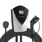 Kies Motorsports — front angle view of Lectron V-BOX 240V 40A Electric Vehicle (EV) Charging Station With NEMA 14-50 Plug