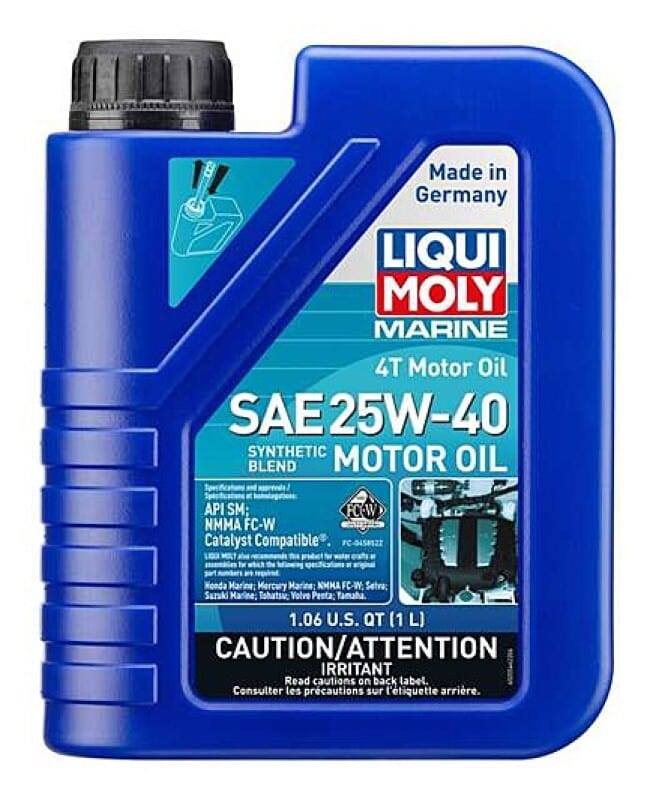 Kies-Motorsports LIQUI MOLY LIQUI MOLY 1L Marine 4T Motor Oil 25W40 Main image