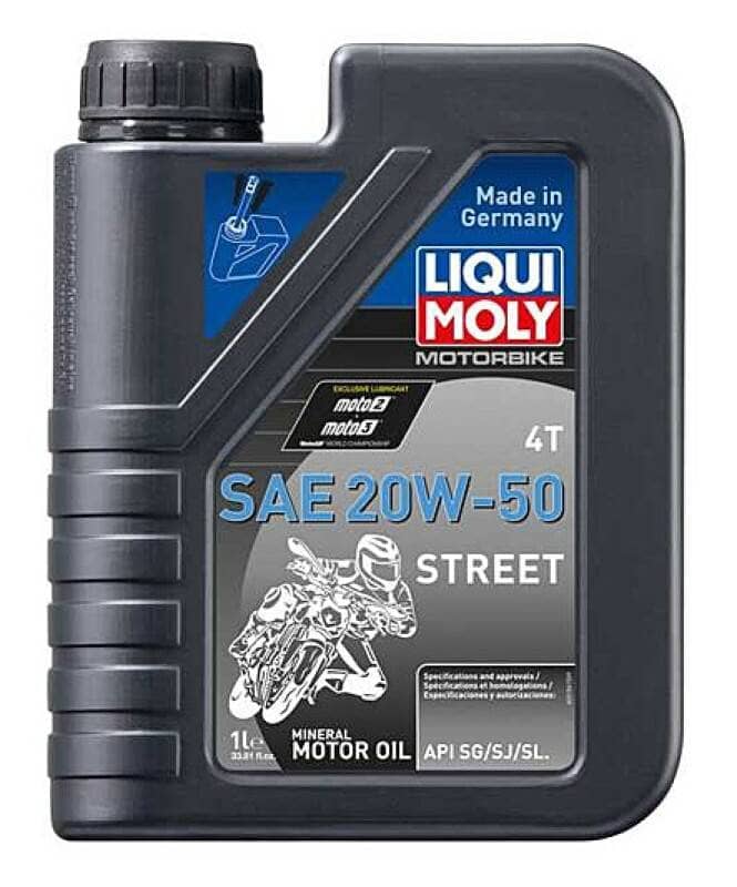 LIQUI MOLY 1L Motorbike 4T SAE 20W50 Street Secondary image