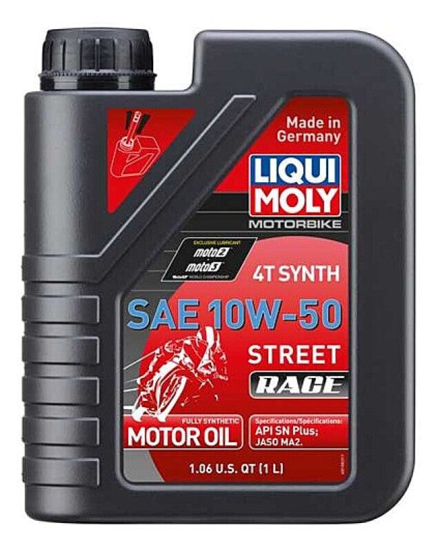 Kies-Motorsports LIQUI MOLY LIQUI MOLY 1L Motorbike 4T Synth SAE 10W50 Street Race Main image