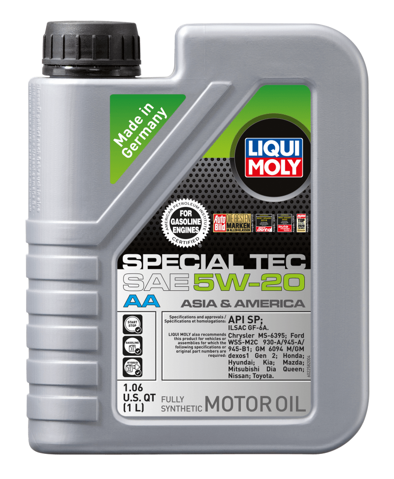 Kies-Motorsports LIQUI MOLY LIQUI MOLY 1L Special Tec AA Motor Oil SAE 5W20 Main image