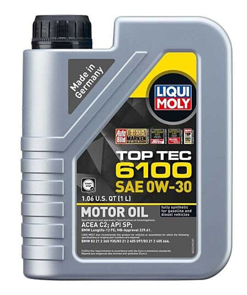Kies-Motorsports LIQUI MOLY LIQUI MOLY 1L Top Tec 6100 Motor Oil SAE 0W30 Main image