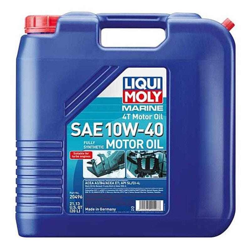 Kies-Motorsports LIQUI MOLY LIQUI MOLY 20L Marine 4T Motor Oil SAE 10W40 Main image