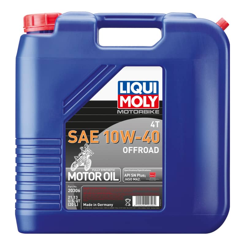 Kies-Motorsports LIQUI MOLY LIQUI MOLY 20L Motorbike 4T SAE 10W40 Offroad Main image