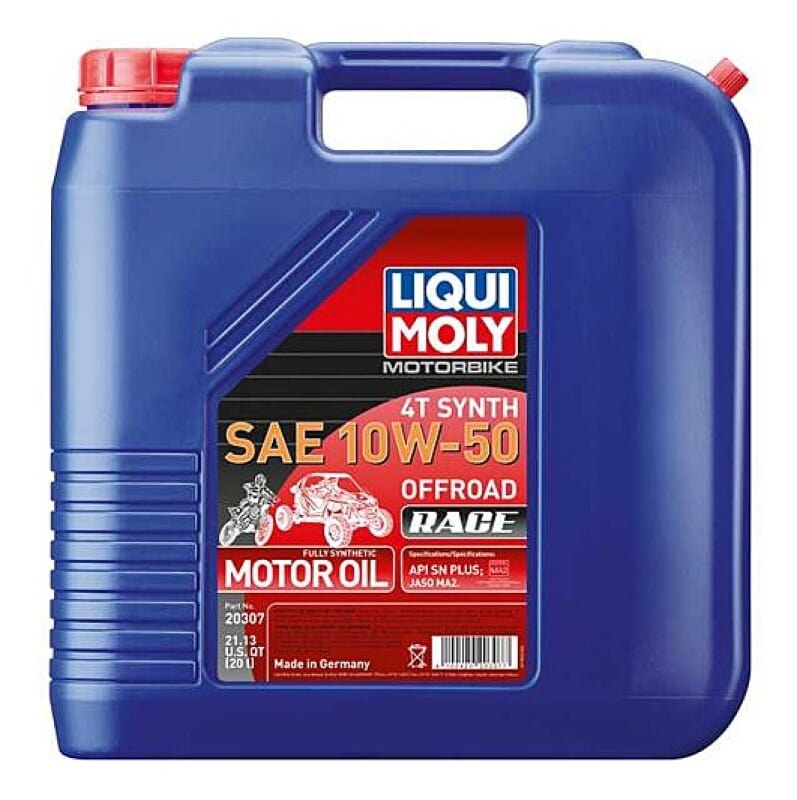 Kies-Motorsports LIQUI MOLY LIQUI MOLY 20L Motorbike 4T Synth SAE 10W50 Offroad Race Main image