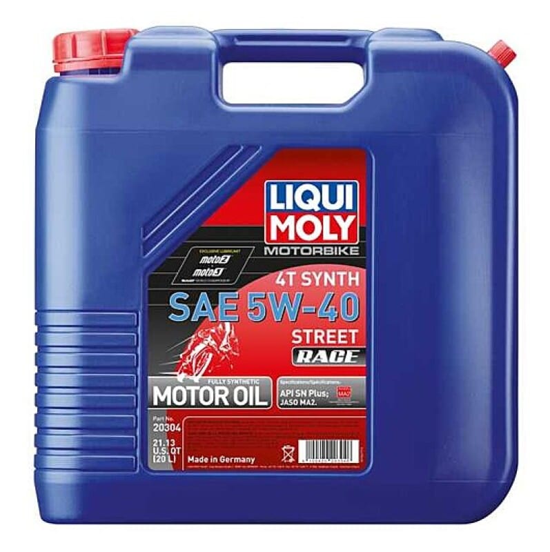 Kies-Motorsports LIQUI MOLY LIQUI MOLY 20L Motorbike 4T Synth SAE Street Race Main image