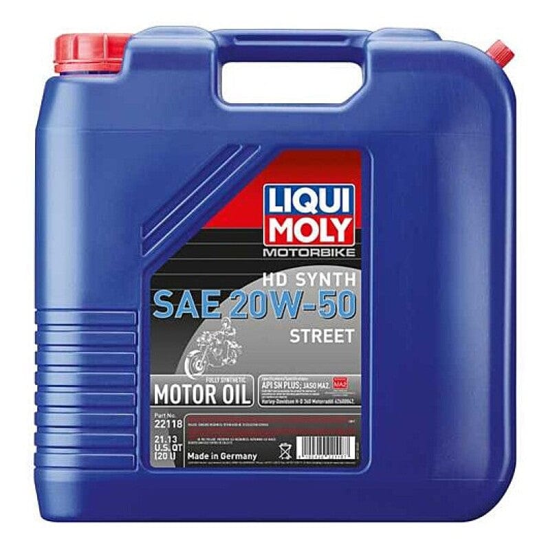 Kies-Motorsports LIQUI MOLY LIQUI MOLY 20L Motorbike HD Synth SAE 20W50 Street Main image