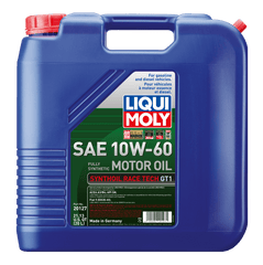 Kies-Motorsports LIQUI MOLY LIQUI MOLY 20L Synthoil Race Tech GT1 Motor Oil SAE 10W60
