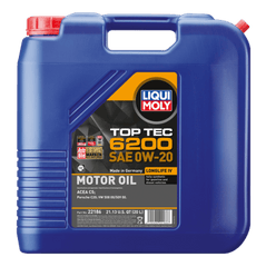 Kies-Motorsports LIQUI MOLY LIQUI MOLY 20L Top Tec 6200 Motor Oil SAE 0W20