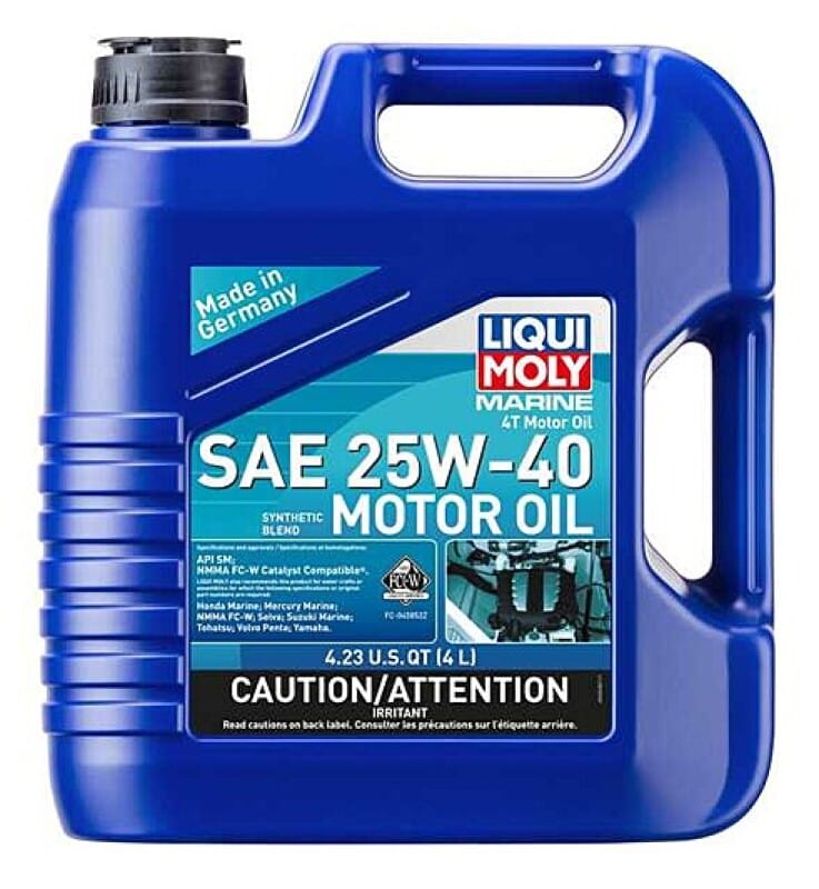 Kies-Motorsports LIQUI MOLY LIQUI MOLY 4L Marine 4T Motor Oil 25W40 Main image
