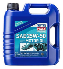 Kies-Motorsports LIQUI MOLY LIQUI MOLY 4L Marine 4T Motor Oil SAE 25W50
