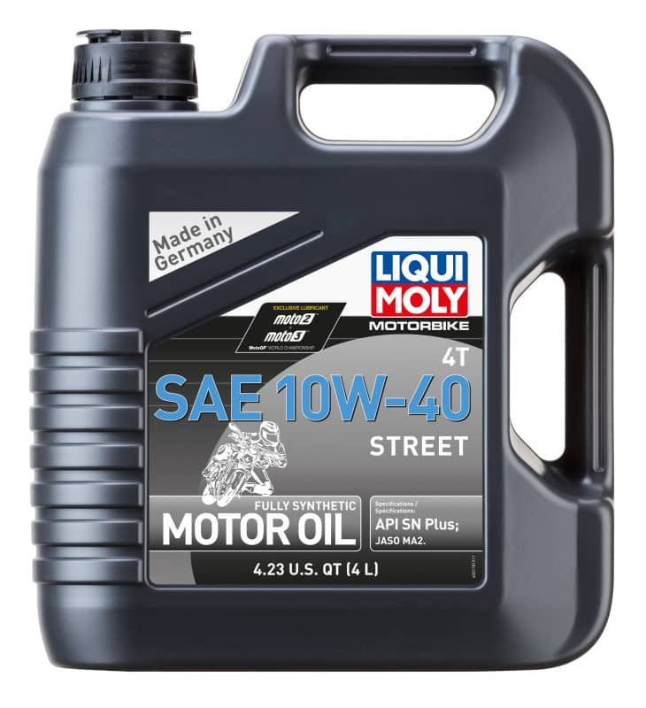 Kies-Motorsports LIQUI MOLY LIQUI MOLY 4L Motorbike 4T SAE 10W40 Street