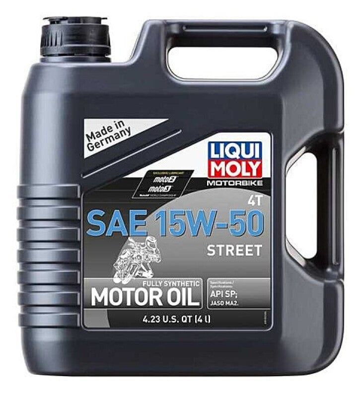Kies-Motorsports LIQUI MOLY LIQUI MOLY 4L Motorbike 4T SAE 15W50 Street Main image