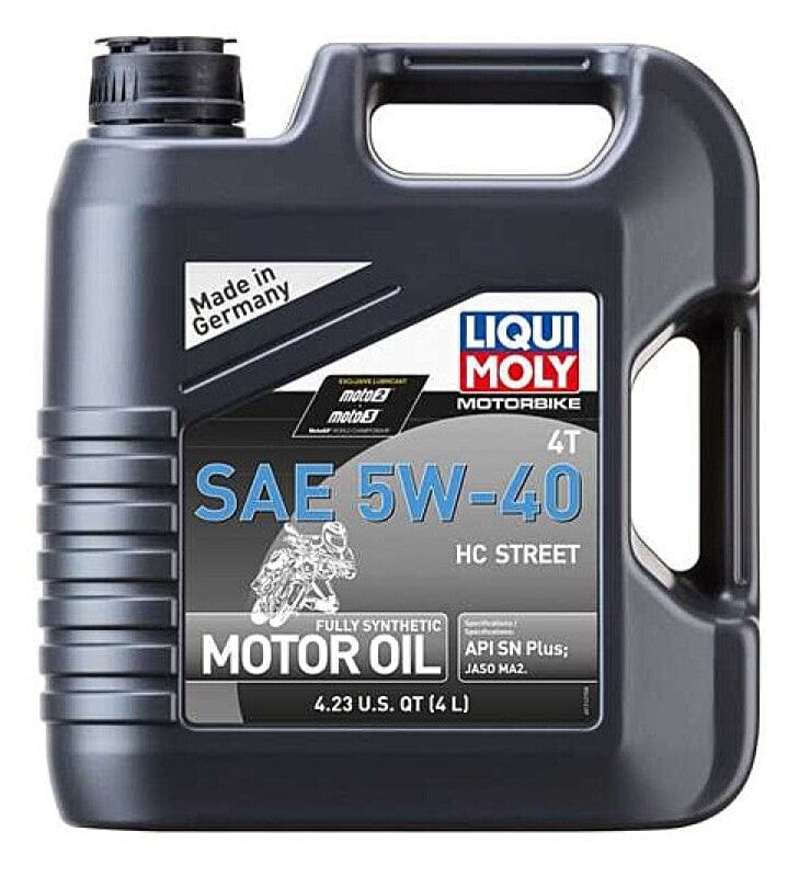 Kies-Motorsports LIQUI MOLY LIQUI MOLY 4L Motorbike 4T SAE 5W40 HC Street Main image