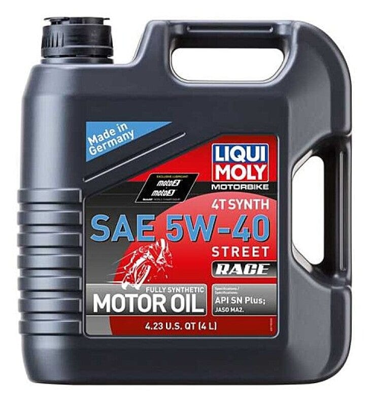 Kies-Motorsports LIQUI MOLY LIQUI MOLY 4L Motorbike 4T Synth 5W40 Street Race Main image