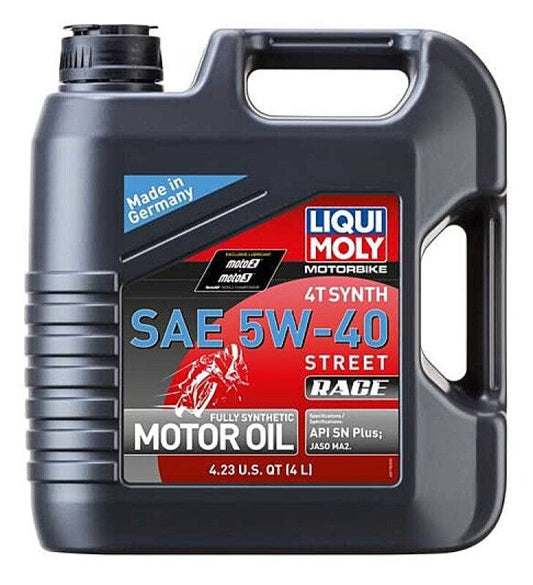Kies-Motorsports LIQUI MOLY LIQUI MOLY 4L Motorbike 4T Synth 5W40 Street Race