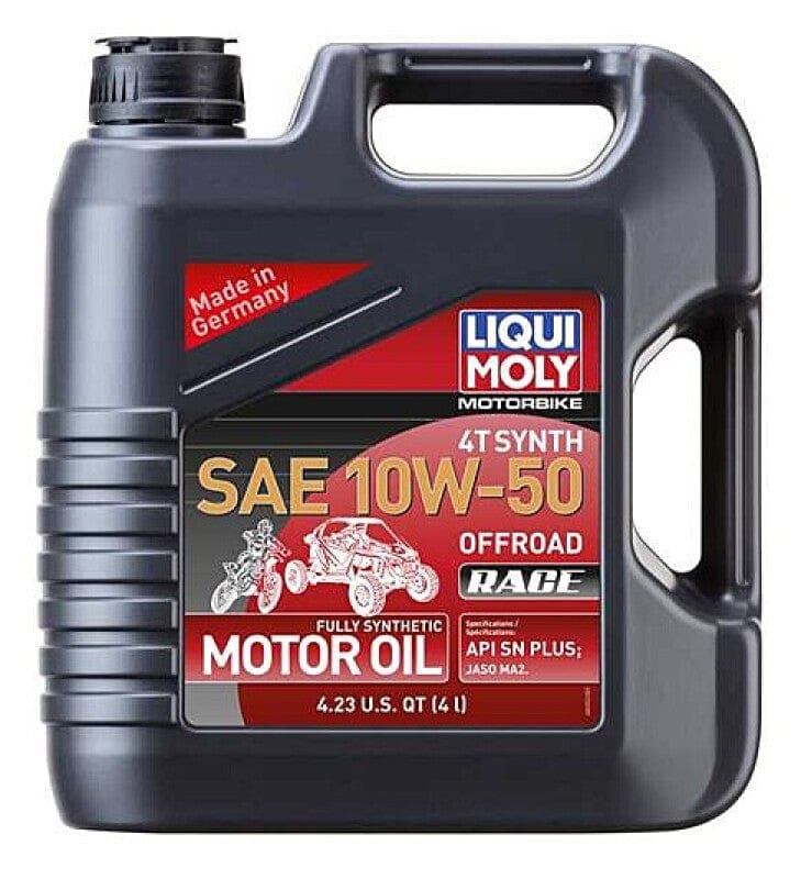 Kies-Motorsports LIQUI MOLY LIQUI MOLY 4L Motorbike 4T Synth SAE 10W50 Offroad Race