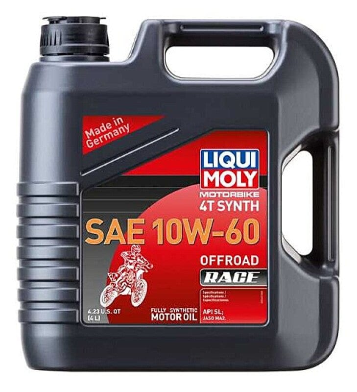 Kies-Motorsports LIQUI MOLY LIQUI MOLY 4L Motorbike 4T Synth SAE 10W60 Offroad Race
