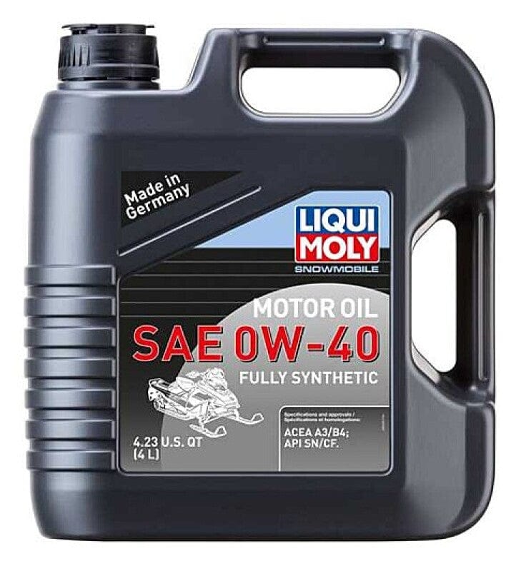 Kies-Motorsports LIQUI MOLY LIQUI MOLY 4L Snowmobile Motor Oil SAE 0W40 Main image