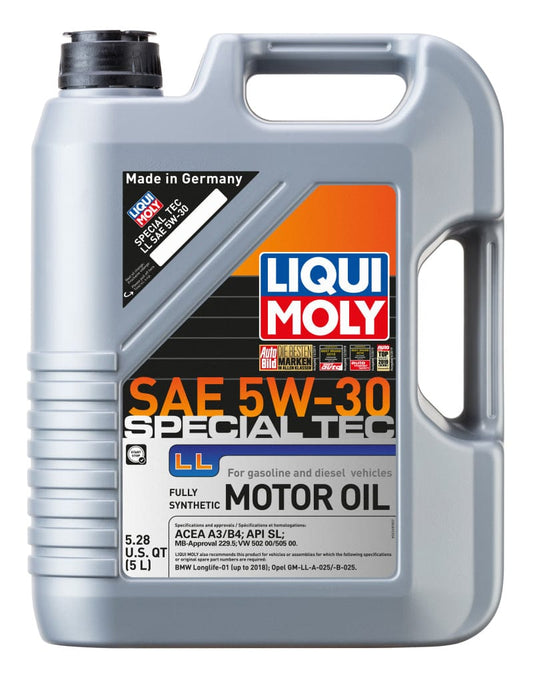 LIQUI MOLY 5L Special Tec LL Motor Oil SAE 5W30 – Kies Motorsports